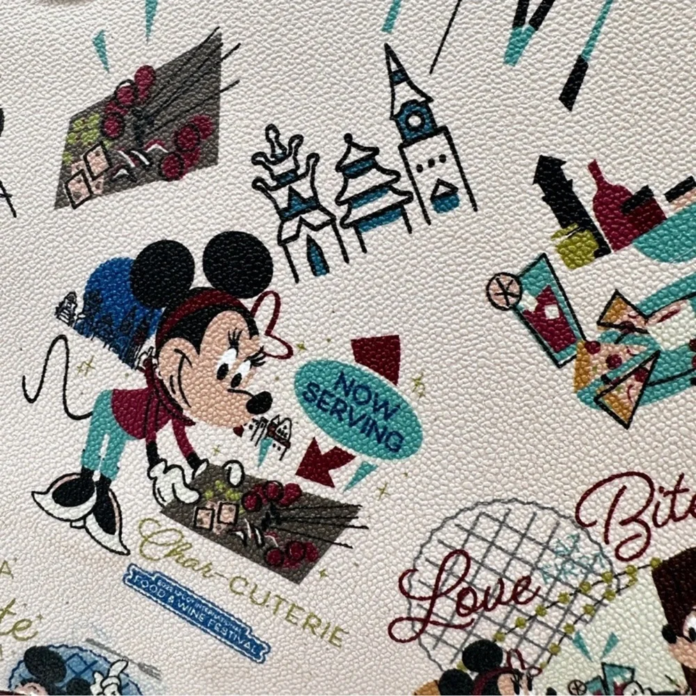 Mickey and Minnie Mouse Dooney & Bourke Tote Bag - Picture 9 of 12